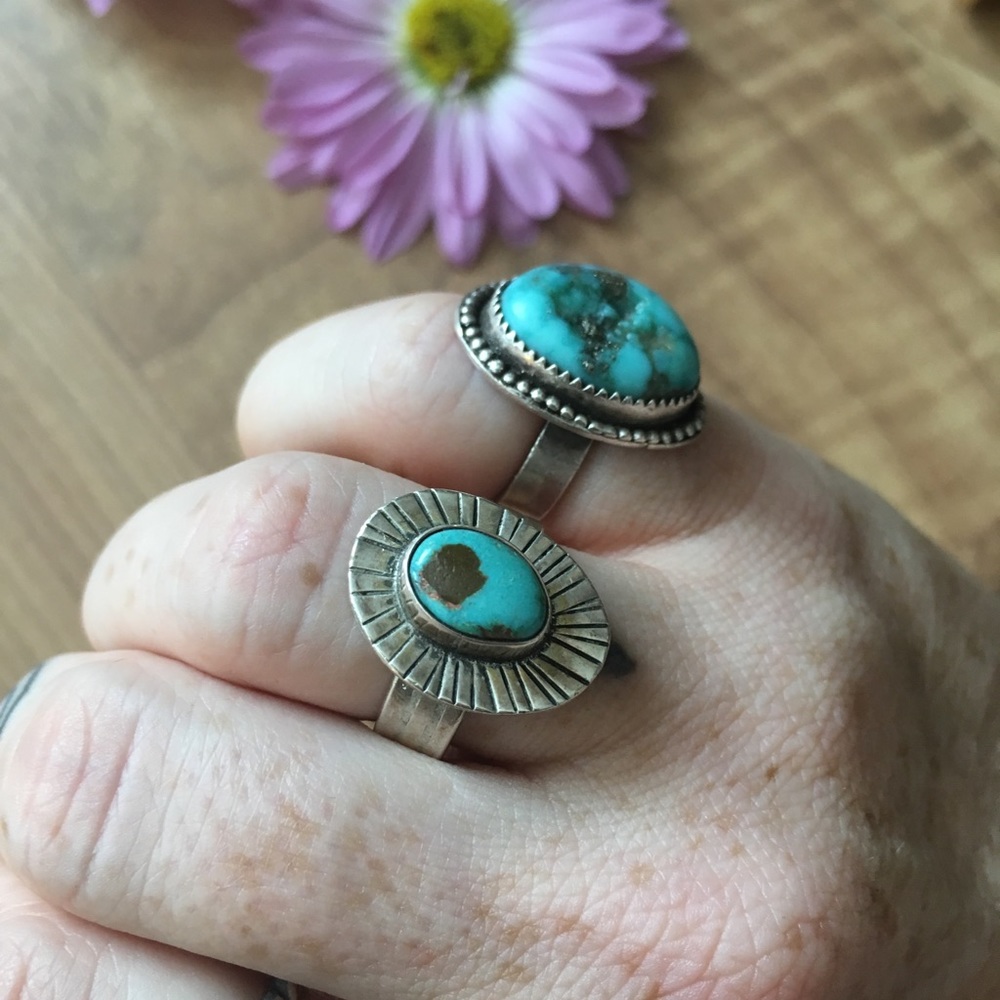 Vintage sterling silver ring